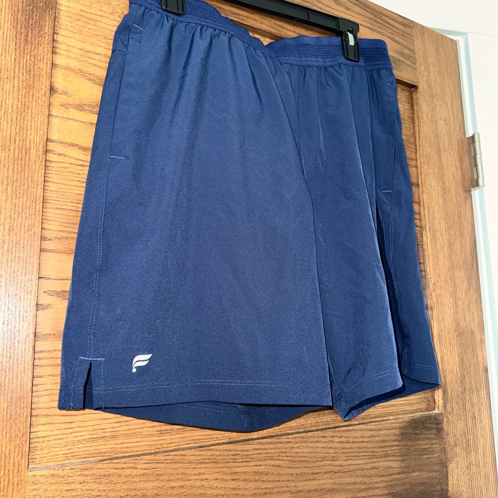 Fabletics Navy Blue Athletic Shorts Size 34 Lightweight Workout Running